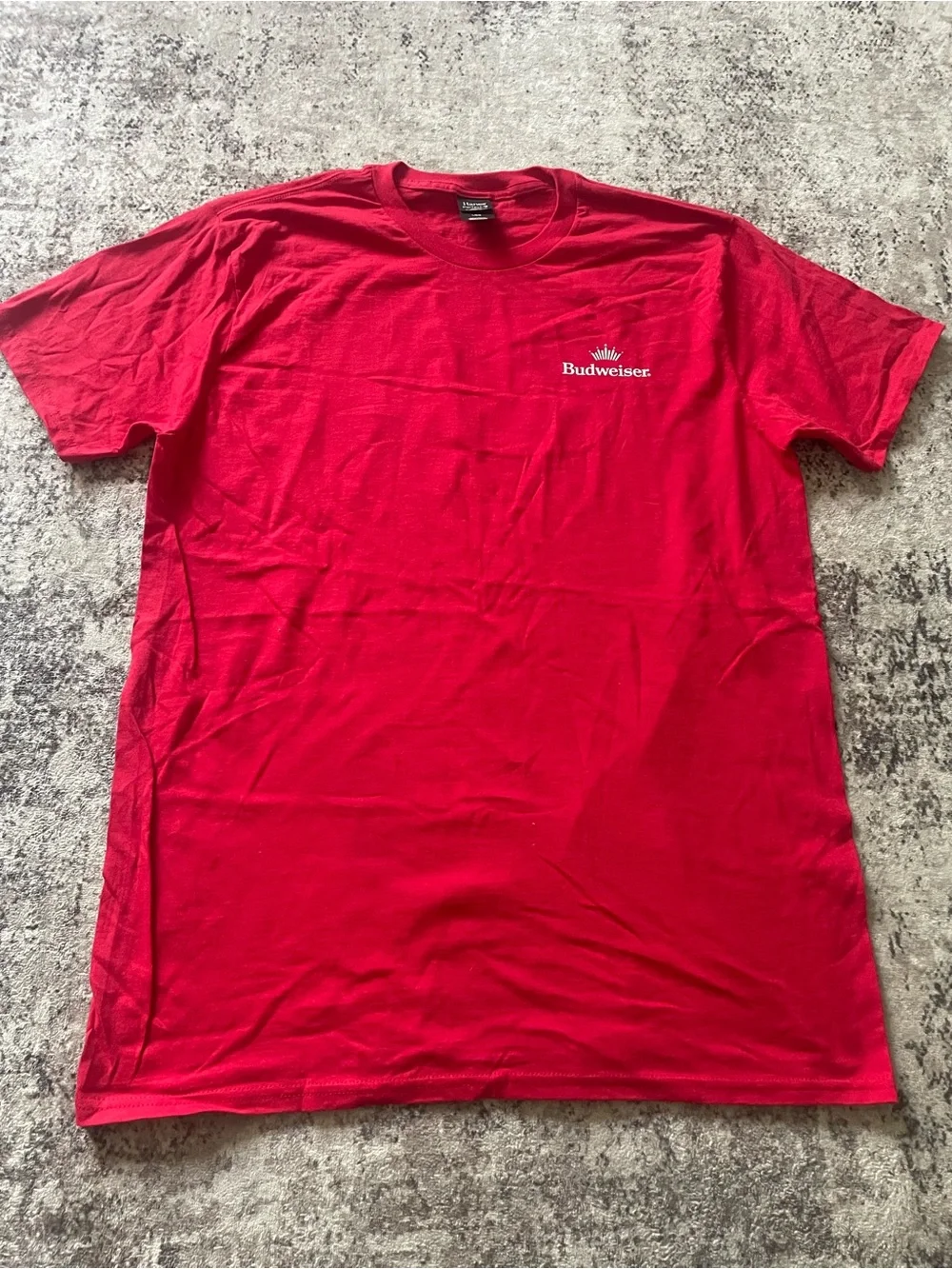 Bud light MVP of the BBQ T shirt size L red - Picture 2 of 4